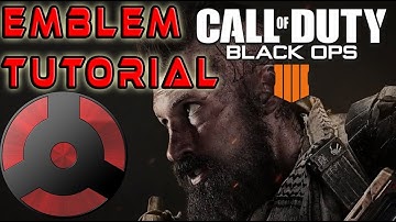 Call of Duty: Black Ops 4 (BO4) Izuna Uchiha Mangekyou Sharingun Emblem Tutorial