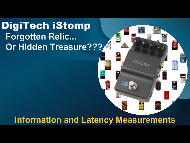 K'S STOMP デジタルディレイ『RESOUND』 DigiTech - Latency & Winning the iStomp Lottery - YouTube