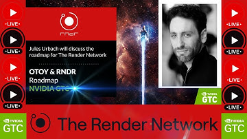 Jules Urbach - The Future of Rendering - NVIDIA GTC2024 - Render Network - FULL SPEECH - 4K - $RNDR
