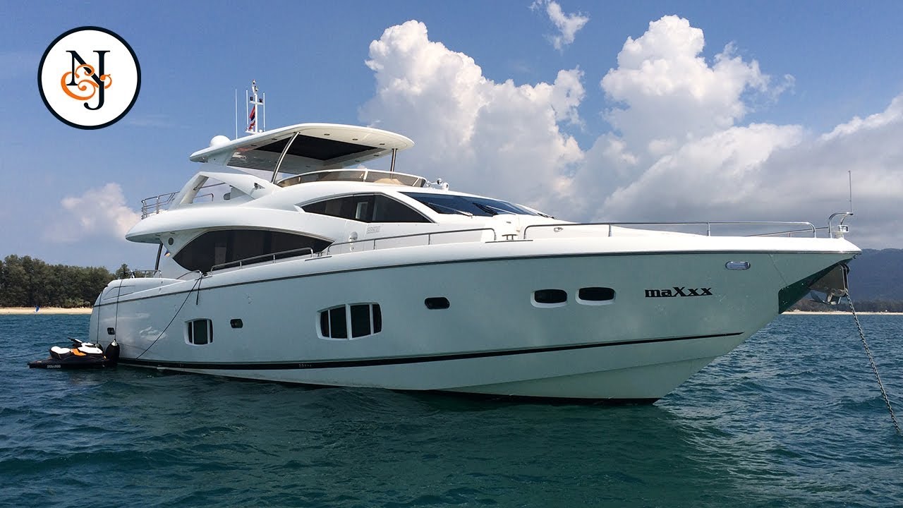  Marquet、YACHTS、海外版超希少レゾネ、新品額付 MAXXX Yacht for Sale in Phuket | 86' (26.21m) 2009 Sunseeker