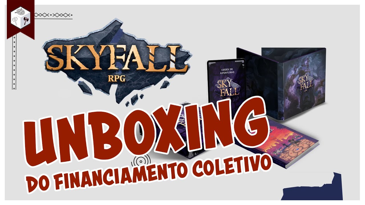 Skyfall RPG - Unboxing - YouTube