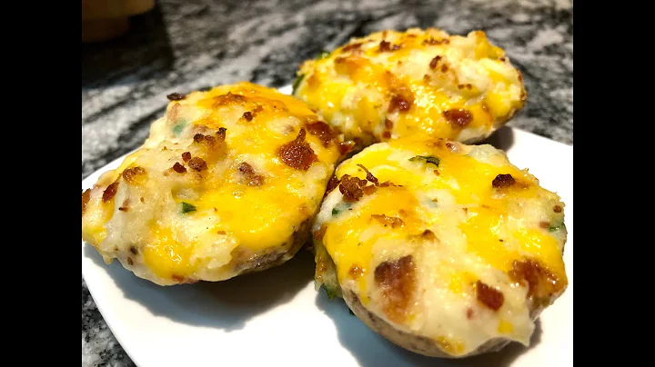 Twice baked potatoes - Oh so good!! Side Dish or F...