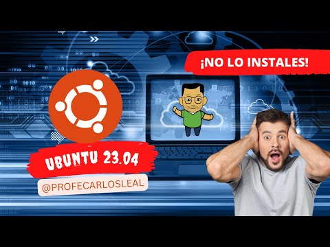 No instalar ubuntu 23.04 lunar lobster
