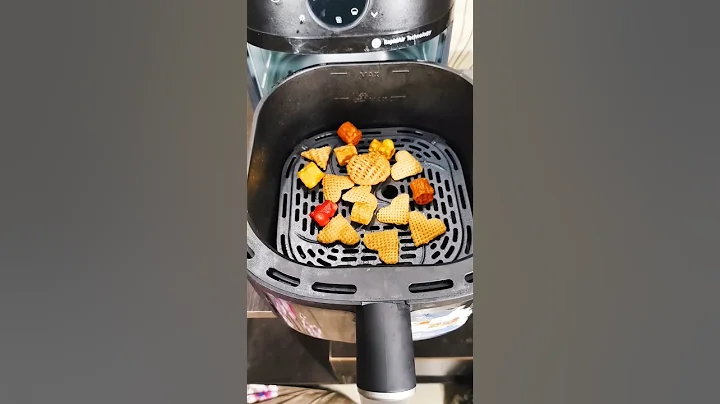 *Viral*fryums In Air Fryer 😯 # shorts #viral #trending #youtubeshorts #fryums #airfryer