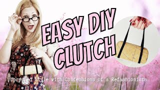 New Glasses Unboxing & Upcycled DIY Glasses Case Clutch Tutorial