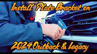 Subaru Front License Plate Bracket - 57751AN00B | Subaru Parts Pros