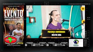 Mestre Bira, confirmou presença