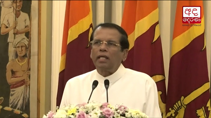 President tells of the biggest wealth SL can offer the world