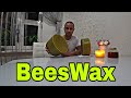 Melting and filtering beeswax