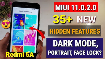 Redmi 5A Miui 11.0.2.0 new update | Top 30 features, New sounds, Dark mode ? Redmi 5a Miui 11 update