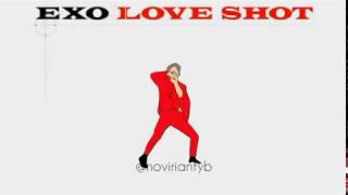 #animation EXO - LOVE SHOT
