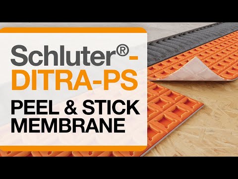 Schluter®-DITRA-PS: Peel &