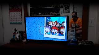 Menu Walkthrough Of Nickelodeon Rugrats In Paris The Movie Dvd From 2001