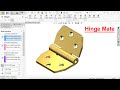 Hinge Mate in SolidWorks Assembly