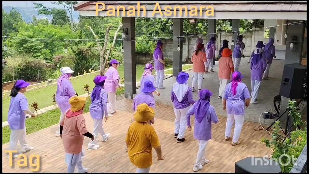 Panah Asmara Line Dance - Chor : Ning Puspa \u0026 Djoko Sutikno (INA) - Demo by Camar LD 