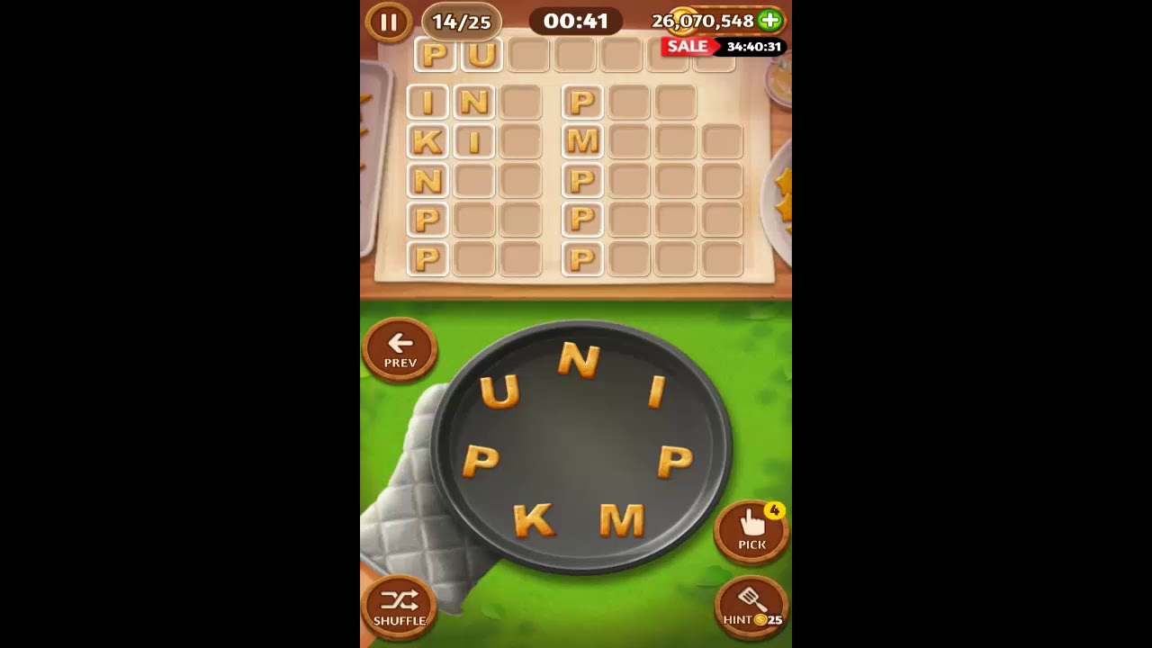 Word Cookies Bake-Off October 27, 2018 Answers