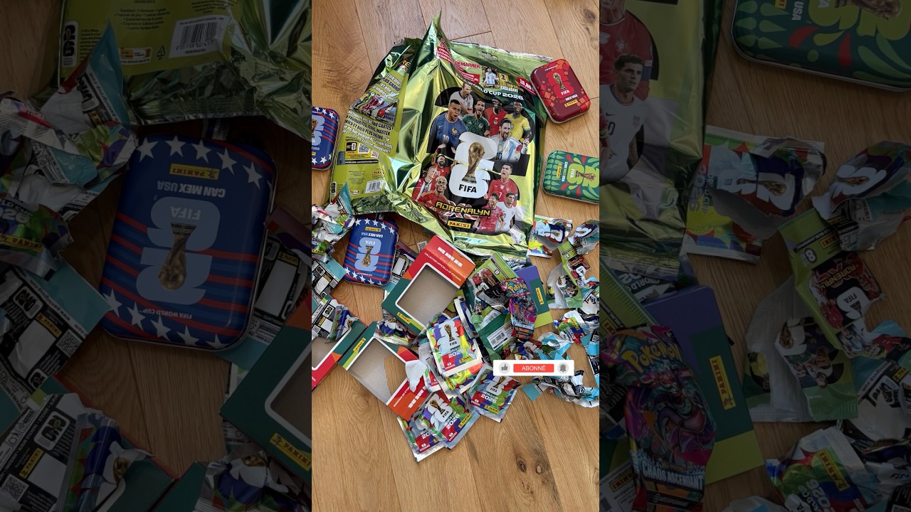 J’aurais jamais dû recommencer cette collection… 🥵 #collection #football #worldcup2026  #panini