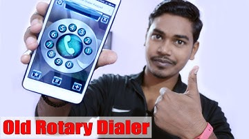 Old Telephone Rotary Dailer On Your Android Smartphone | Best Android App Review | DK Tech Hindi