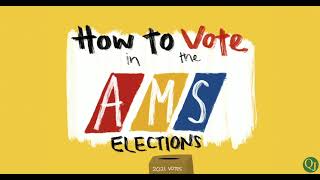 How to vote in AMS Elections