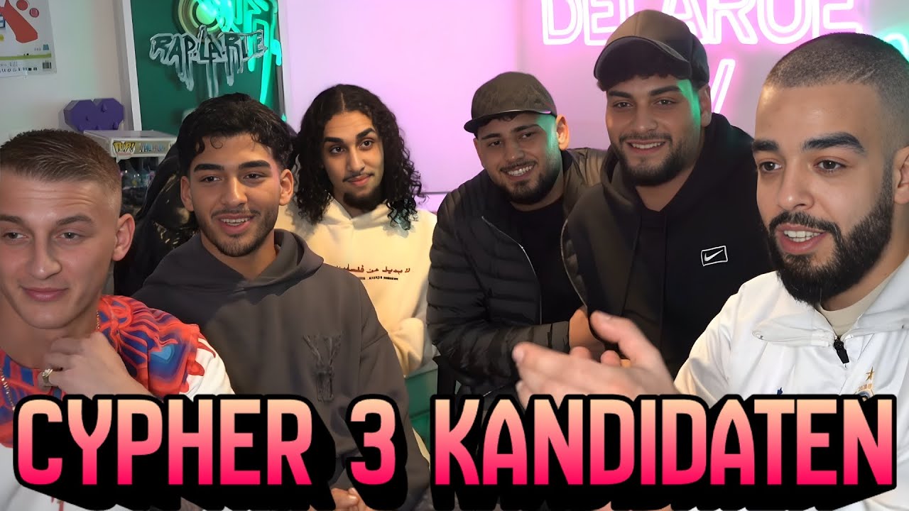 TALK MIT RAP LA RUE CYPHER 3 KANDIDATEN! Sami Talk