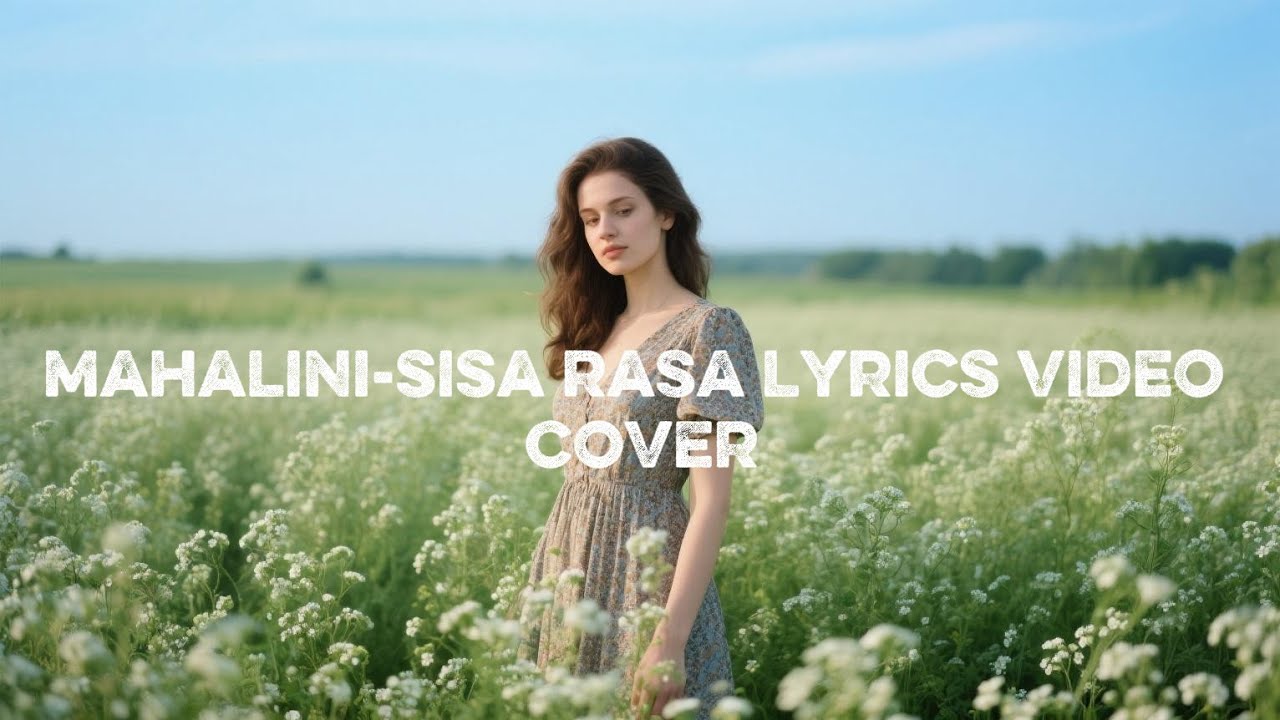 Mahalini-Sisa Rasa Lyrics Video (cover)