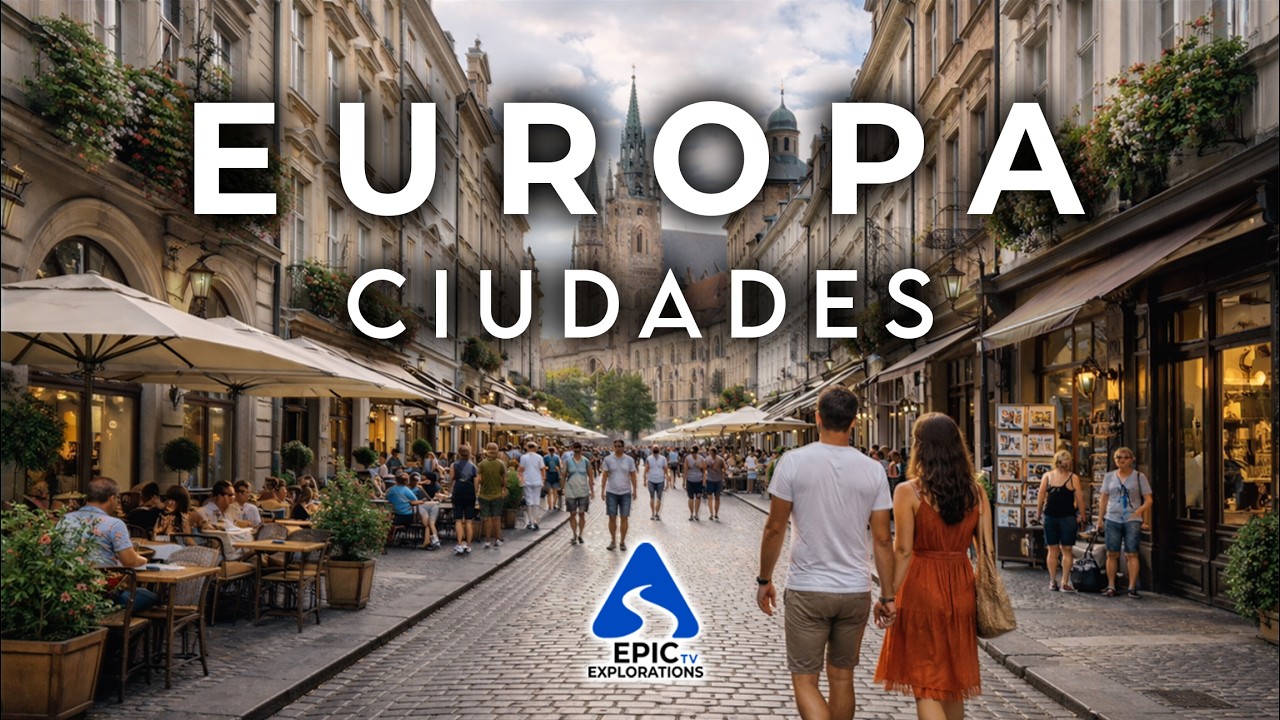 Las Ciudades Más Increíbles para Visitar en Europa | Guía de Viaje en 4K