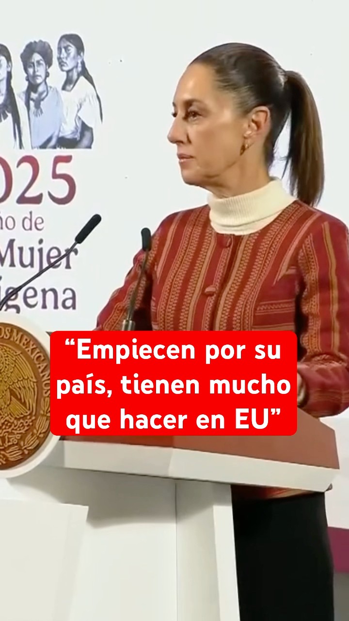 Sheinbaum responde a orden de eliminación de cárteles de parte de Estados Unidos