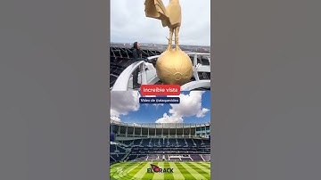 Impresionante. Esto es The Dare Skywalk, la experiencia que te permite ver el Tottenham Stadium.
