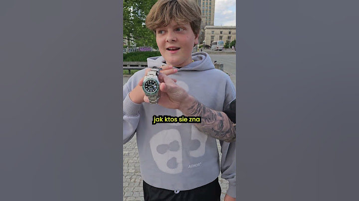 15 latek z Rolexem za 100.000zł!!!