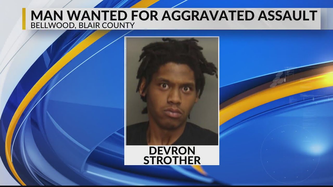 Police search for Bellwood man wanted for aggravated assault - YouTube