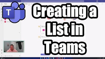 How to Create a List in Microsoft Teams | 2022 Tutorial