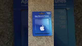 Free Apple iTunes gift card