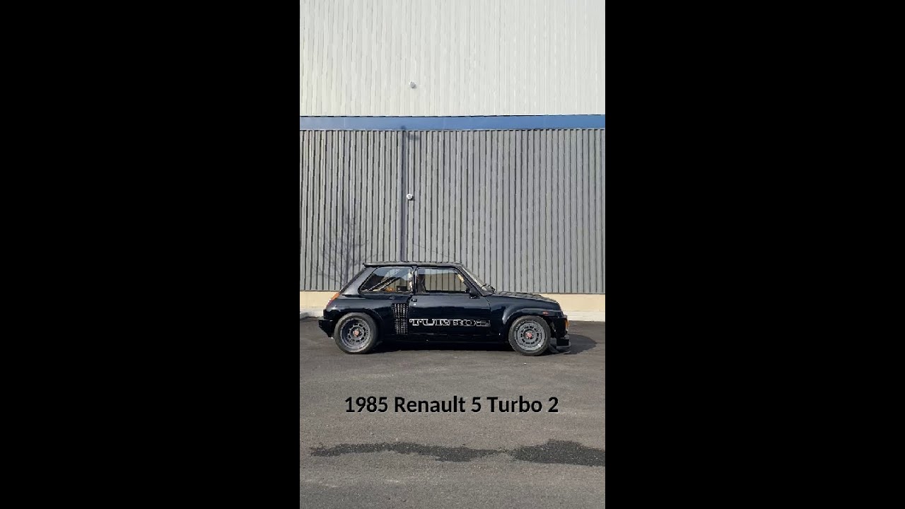 1985 Renault R5 Turbo 2 Evo Will Help You Make A French Connection