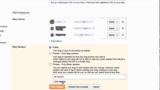 Privacy Settings Blog