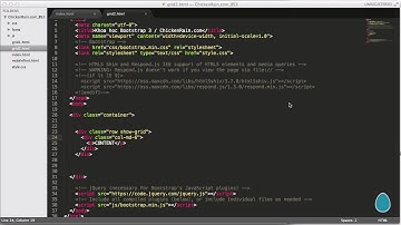 Clip 2.5 - Học thiết kế Web với Bootstrap 3, CSS, HTML - Grid System -  phần 2