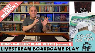 Hunt-a-Killer: Blair Witch Season One Full Playthrough - Part 1 of 3 (boxes 1 & 2)