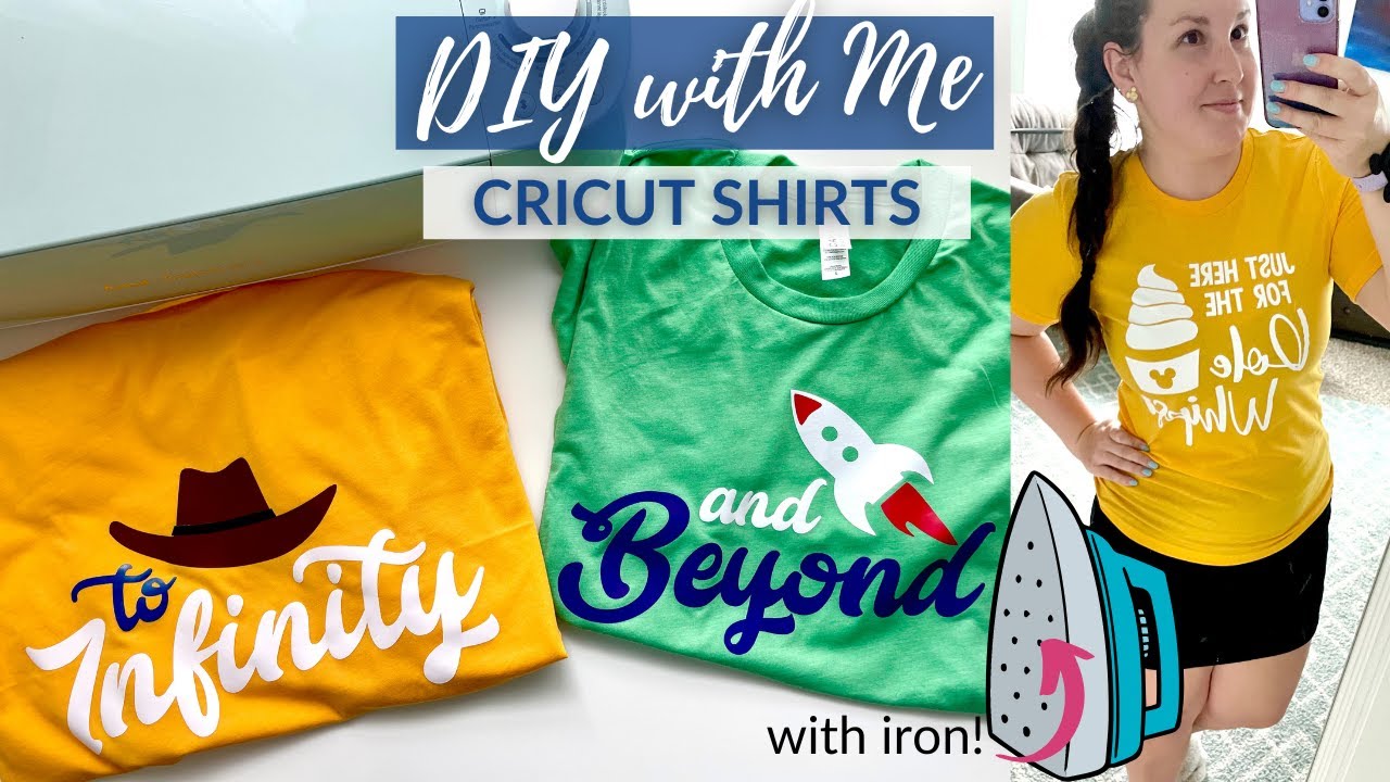 Disney Prep + DIY (free) Disney Shirts with Cricut and Regular