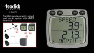 Tacktick Wireless Wind, Speed and Depth System with NMEA (T104)