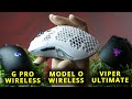 Model O Wireless Review! Is it better than the G Pro Wireless and Viper Ultimate?