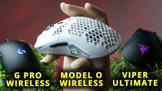 Model O Wireless Review! Is it better than the G Pro Wireless and Viper Ultimate?