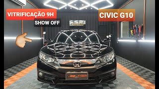 Honda Civic G10 - Vitrificação de pintura 9H GYEON QUARTZ