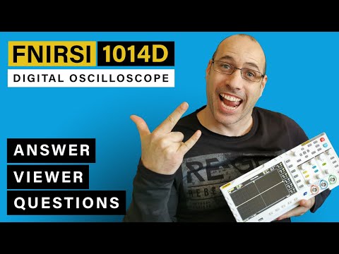 FNIRSI 1014D - I Answer Your Questions About The Digital Oscilloscope