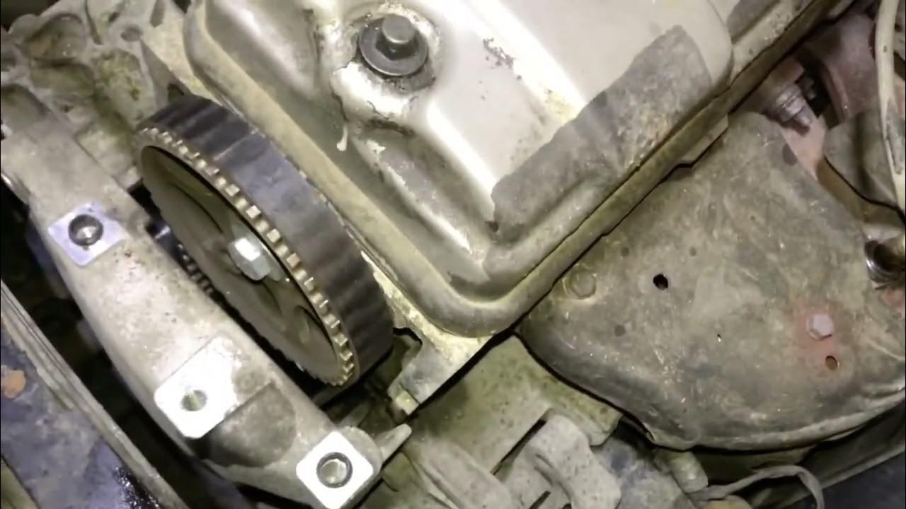 Remplacement courroie de distribution sur C3 essence (moteur TU) - YouTube