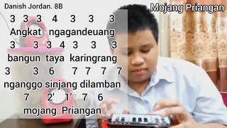 Potongan lagu Mojang Priangan