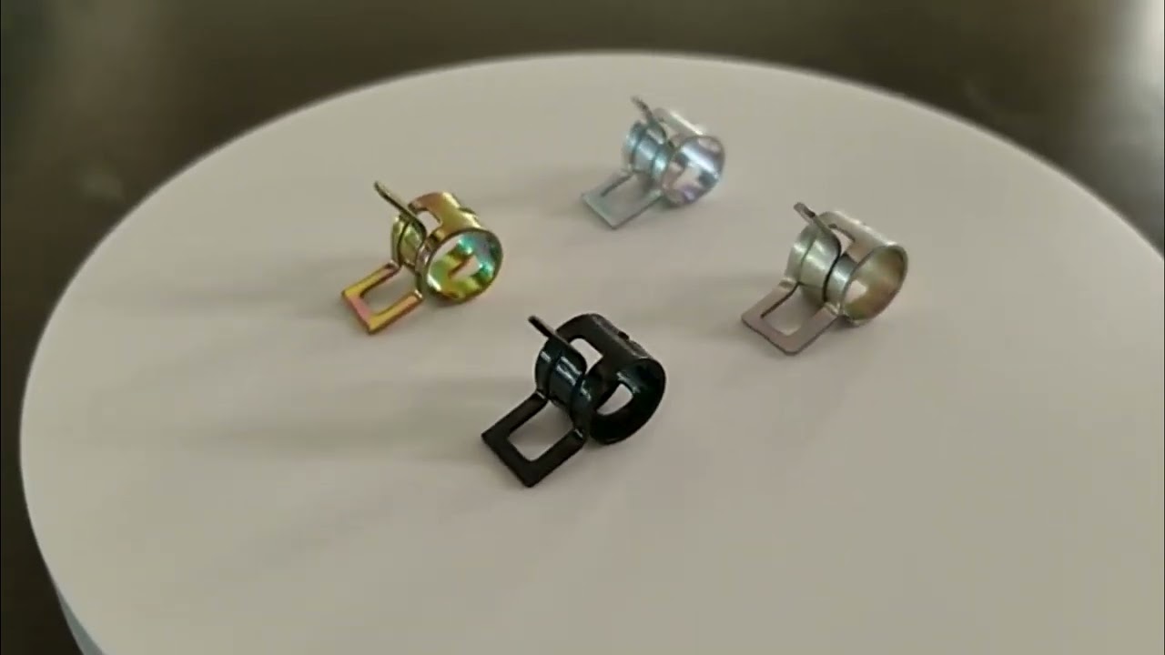 5mm-11mm Hose Pipe Clip 65Mn Hardware Spring Hose Clamp Manufactor