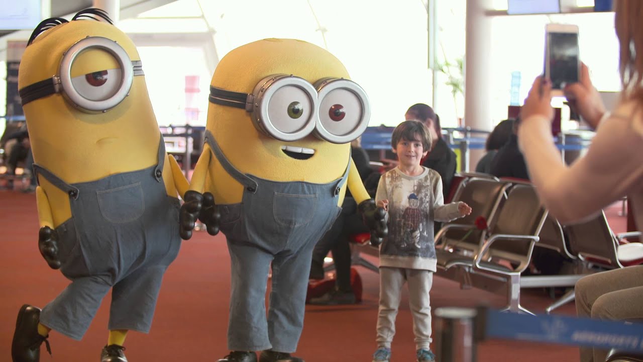 Un noël très Minions avec XL Airways ! 