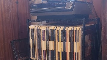 RCA Selectavision Videodisc CED player and collection.