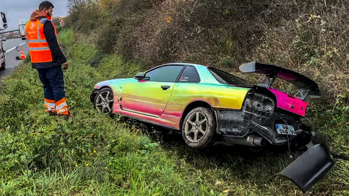 Crashed My R34 Skyline ...