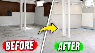I Transformed My Basement Floor in One Weekend