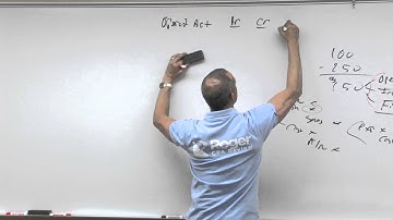 Statement of Cash Flows - Lesson 3